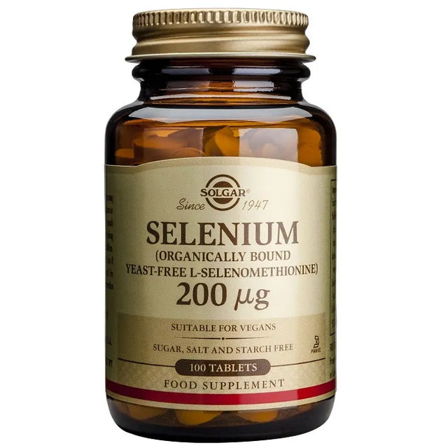 Solgar Selenium 200µg 50 Tablets - Feel You
