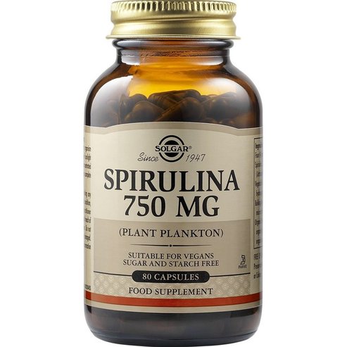 Solgar Spirulina 750 mg - 80 Таблетки - Feel You