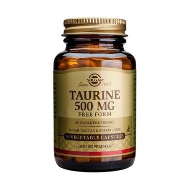 Solgar Taurine 500 mg - 50 капсули - Feel You