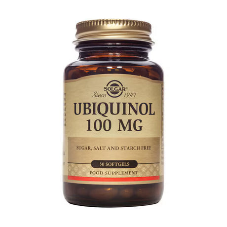 Solgar Ubiquinol 100 mg - 50 Гел капсули - Feel You