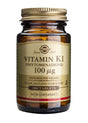 Solgar Vitamin Κ1 Витамин К1 за добро кръвосъсирване 100 мг х100 таблетки - Feel You