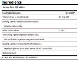 Solgar Vitamin C 500 mg with Rose Hips - 100 Таблетки - Feel You