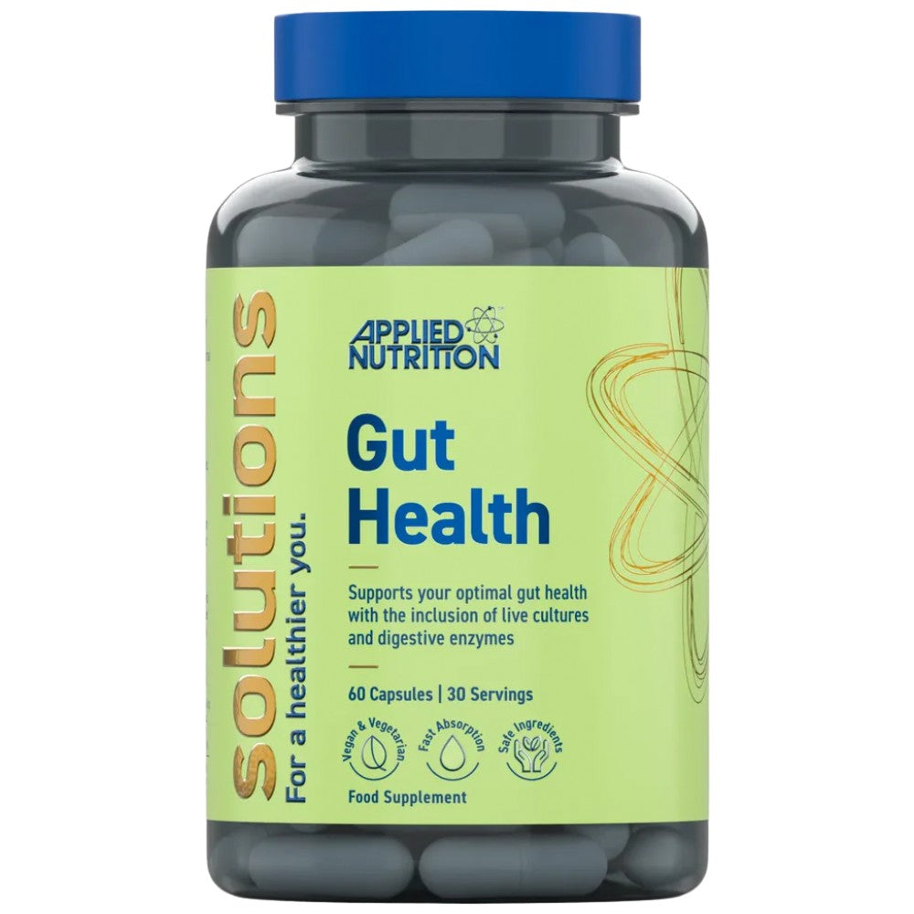 Solutions Gut Health | with Probiotic & Enzyme Blends - 60 капсули - Feel You