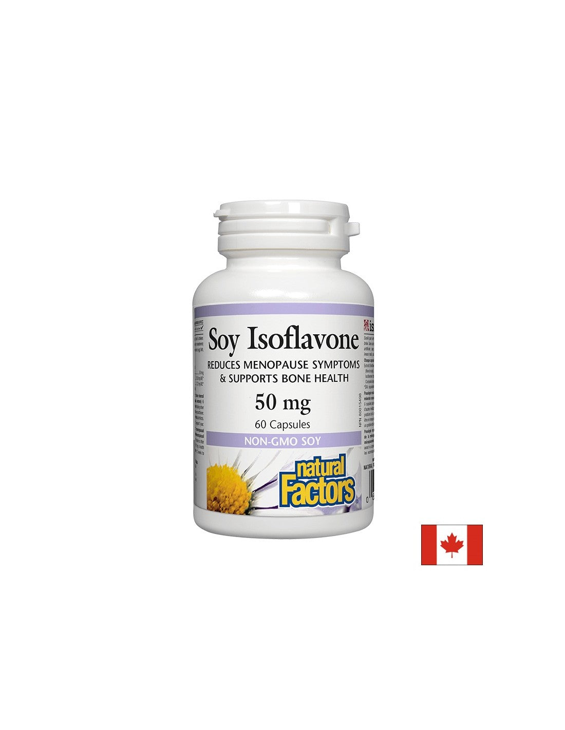 Soy Isoflavone/ Соя Изофлавони 50 mg х 60 капсули Natural Factors - Feel You