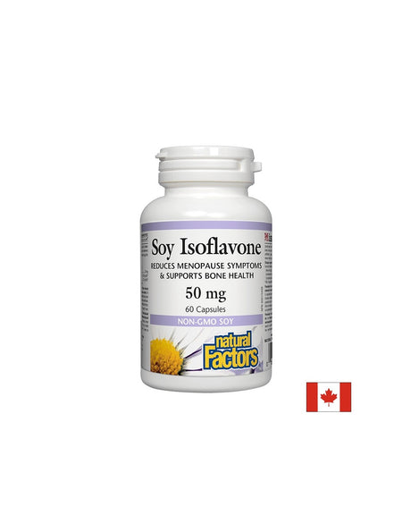Soy Isoflavone/ Соя Изофлавони 50 mg х 60 капсули Natural Factors - Feel You