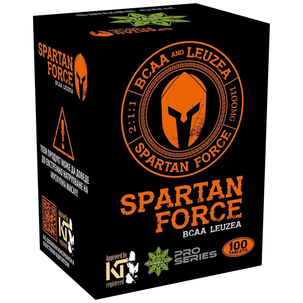 Spartan Force BCAA Leuzea 100 Таблетки - Feel You