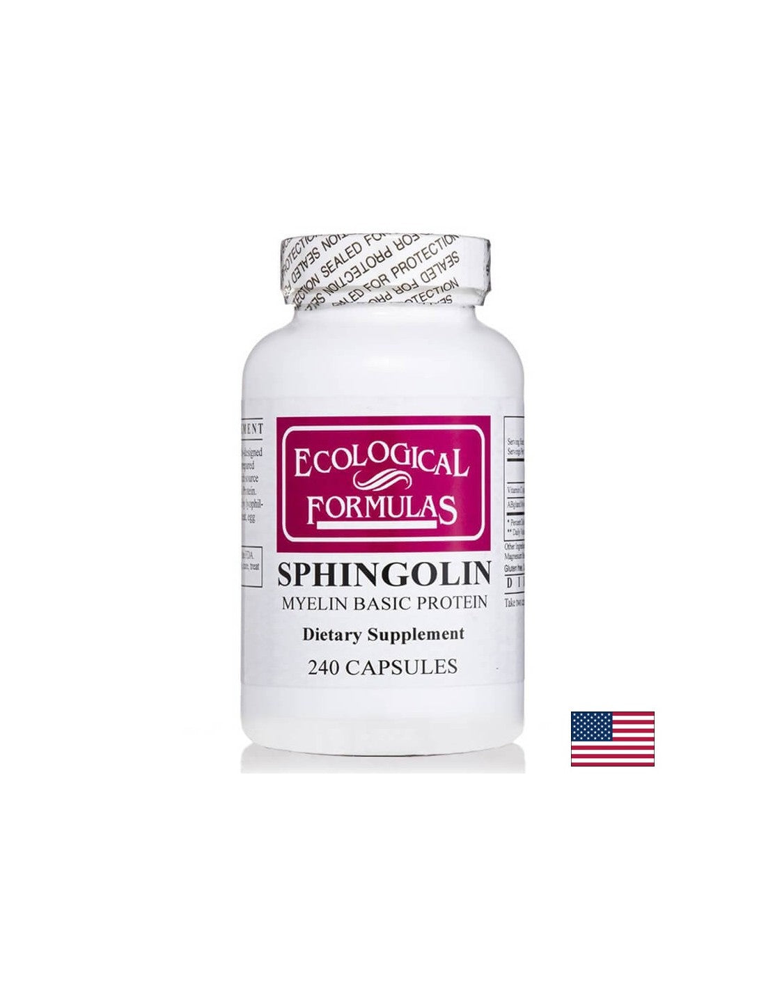 Защита на нервните клетки - Sphingolin - миелинов протеин - при демиелинизация, 240 капсули - Feel You