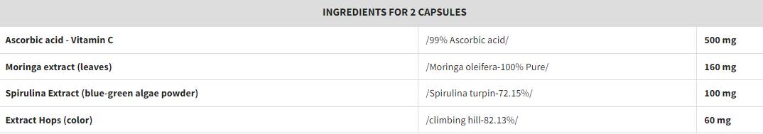 SpiroDetox + Moringa - 60 капсули - Feel You