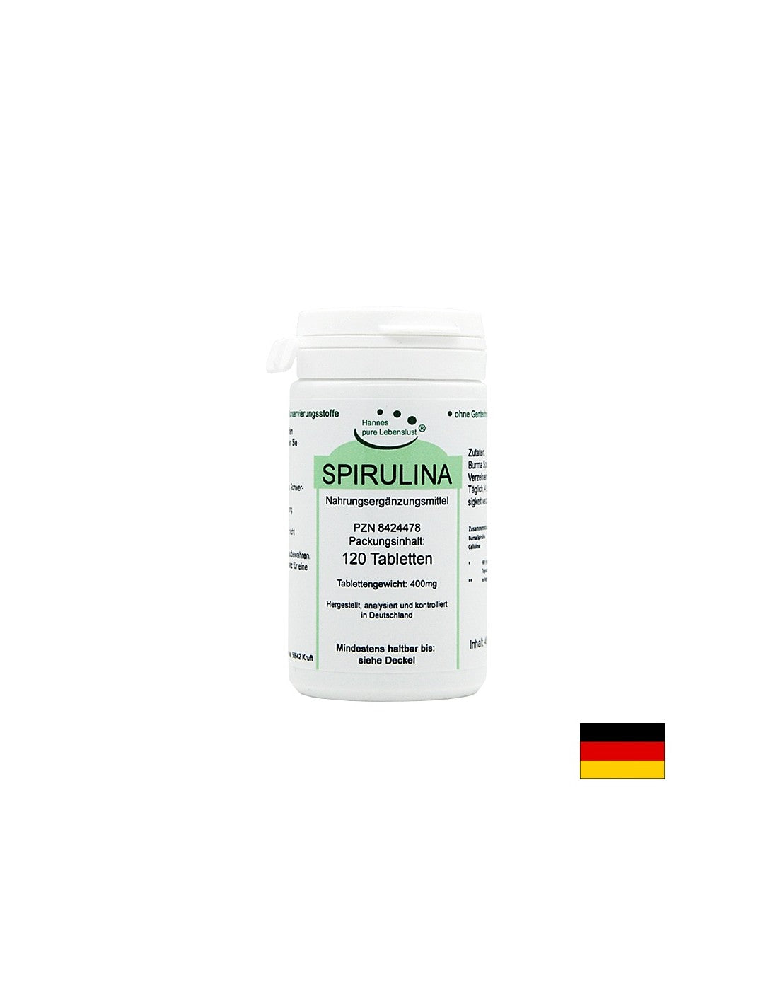 Spirulina - Спирулина, 120 таблетки El Compra - Feel You