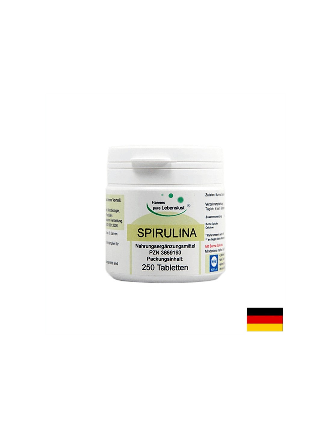 Spirulina - Спирулина, 250 таблетки El Compra - Feel You