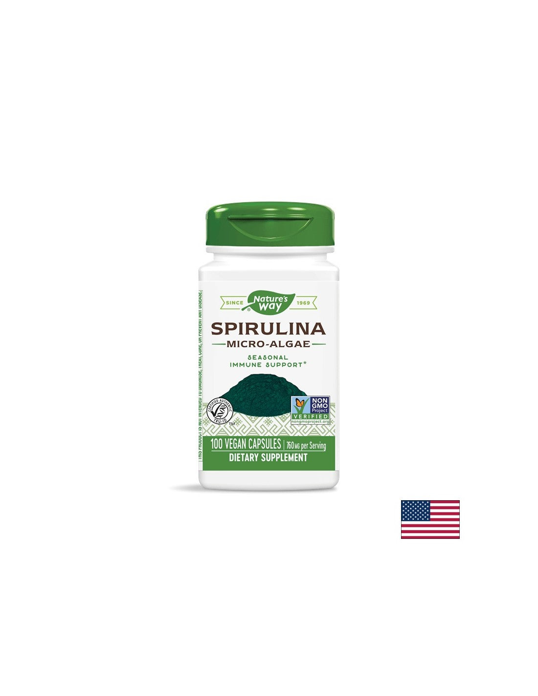 Spirulina 380 mg - 100 капсули - Feel You