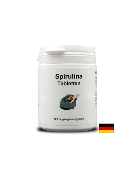 Spirulina - Спирулина 400 mg, 400 таблетки Karl Minck - Feel You