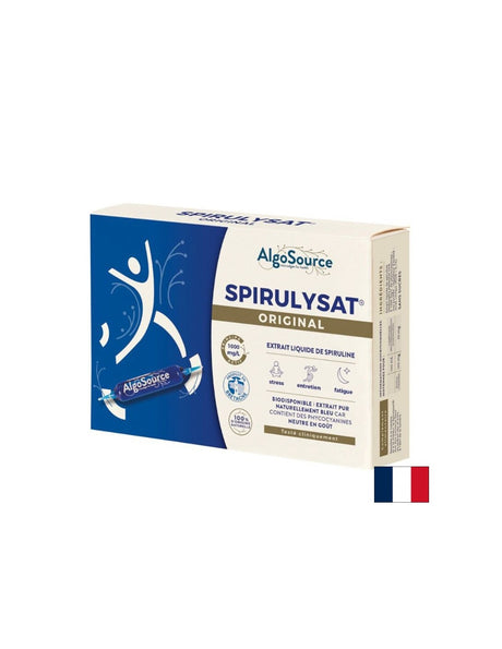 Фикоцианин от спирулина – жизненост и сила - Spirulisat®, 20 ампули x 10 ml AlgoSource - Feel You