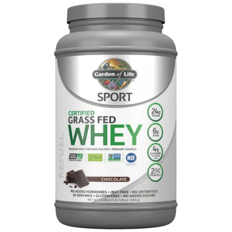 Sport Certified Grass Fed Whey Protein - 640 грама - Feel You