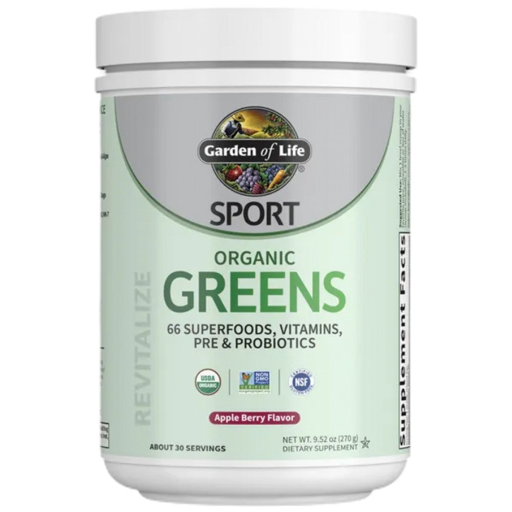 Sport Organic Greens - 270 грама - Feel You