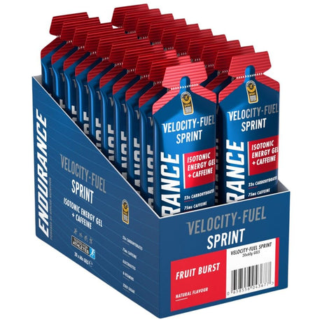 Endurance Sprint Isotonic Energy Gel + Caffeine - 20 x 60 грама - Feel You