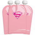 Squeeze Bag 180 ml / Supergirl - 3 бр. - Feel You