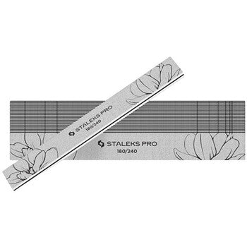 Staleks - Expert 20 180/240 Straight Mineral Nail File - Minerální pilník na nehty rovný 25 ks - Feel You