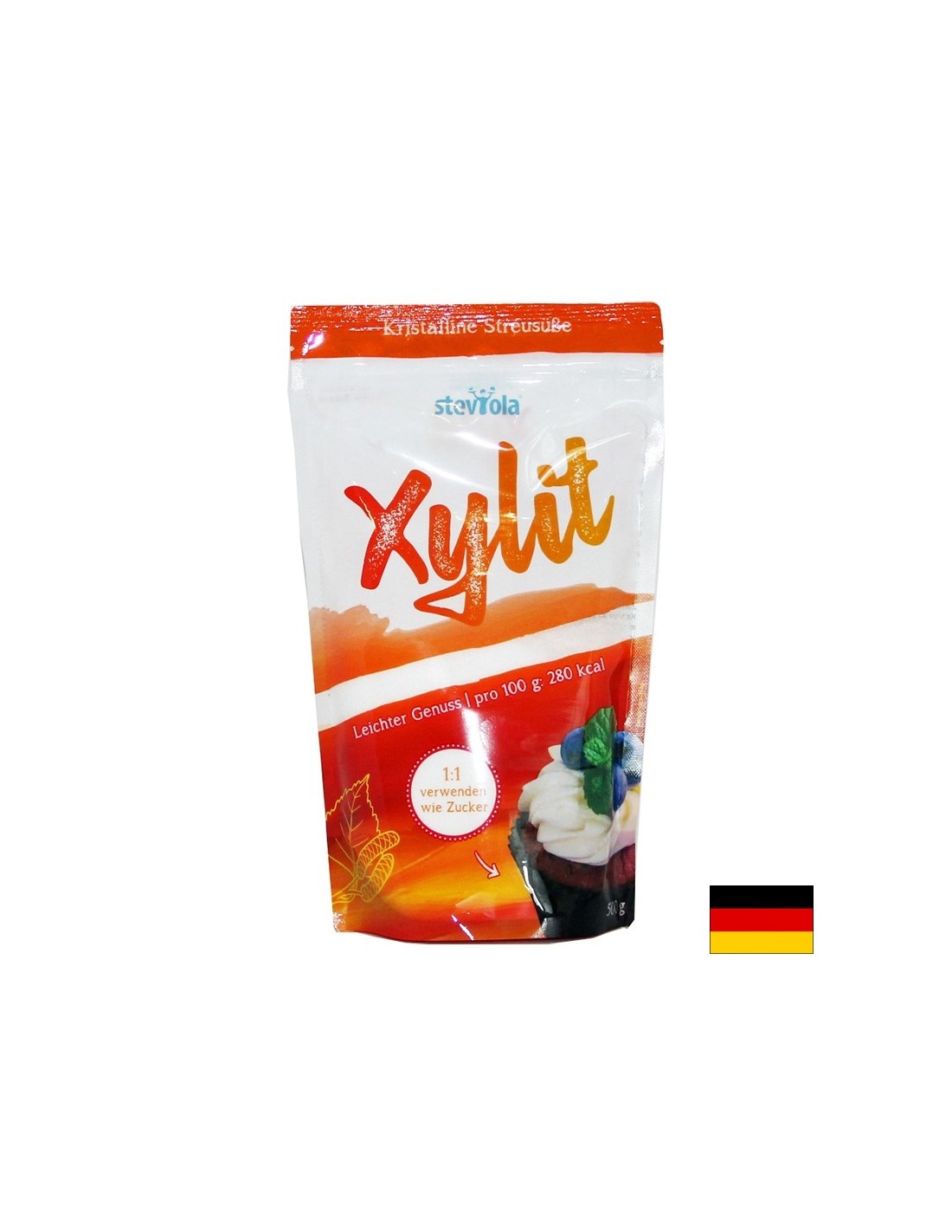 Ксилитол - Steviola® Xylit, кристали, 500 g - Feel You