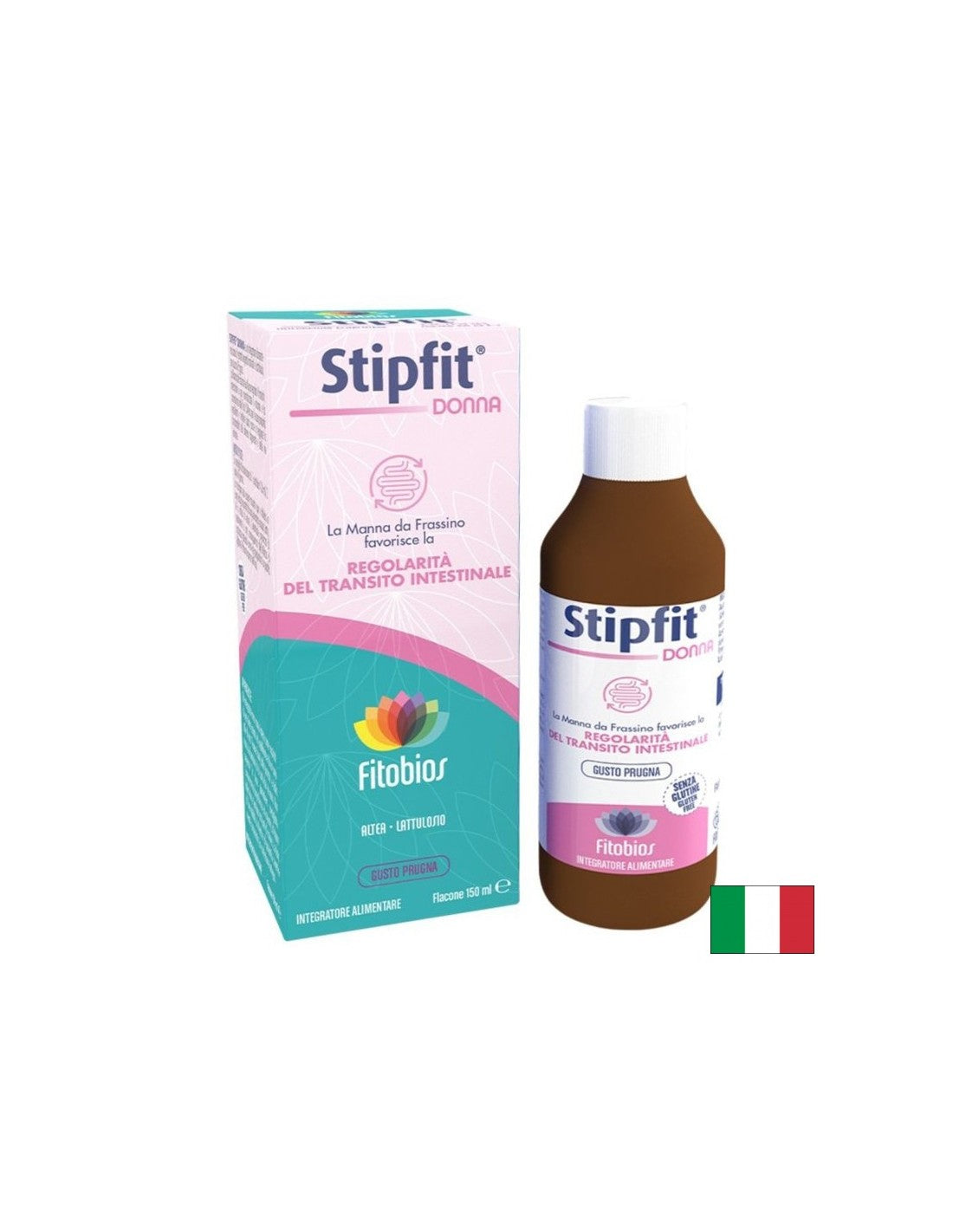 Stipfit Donna – Нежна храносмилателна формула за жени, сироп със слива, 150 ml - Feel You