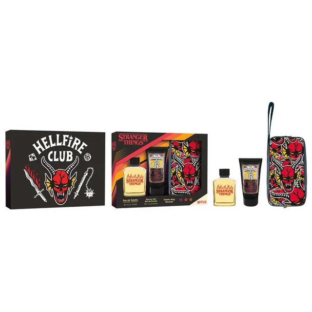 Stranger Things Men Eau De Toilette Spray 100ml Set 3 Pieces - Feel You