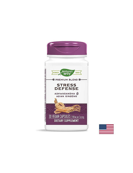 Stress Defense - Антистрес и добро настроение, 30 капсули Nature’s Way - Feel You