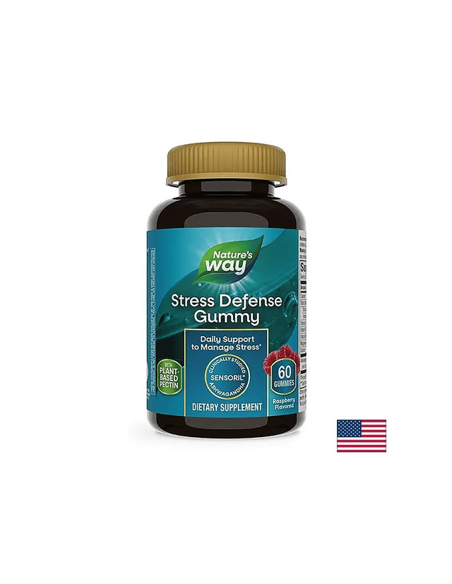 Антистрес и емоционален баланс – Stress Defense, 60 желирани таблетки Nature’s Way - Feel You