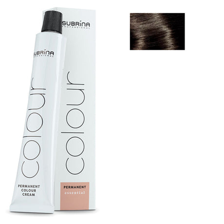 Subrina Professional, Essential Colour, Permanent Hair Dye, 4/00 Medium Natural Chestnut, 100 ml - Feel You