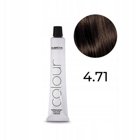 Subrina Professional, Essential Colour, Permanent Hair Dye, 4.71 Medium Brown, 100 ml - Feel You