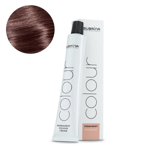 Subrina Professional, Essential Colour, Permanent Hair Dye, 6/77 Intensive Dark Chestnut Blonde, 100 ml - Feel You