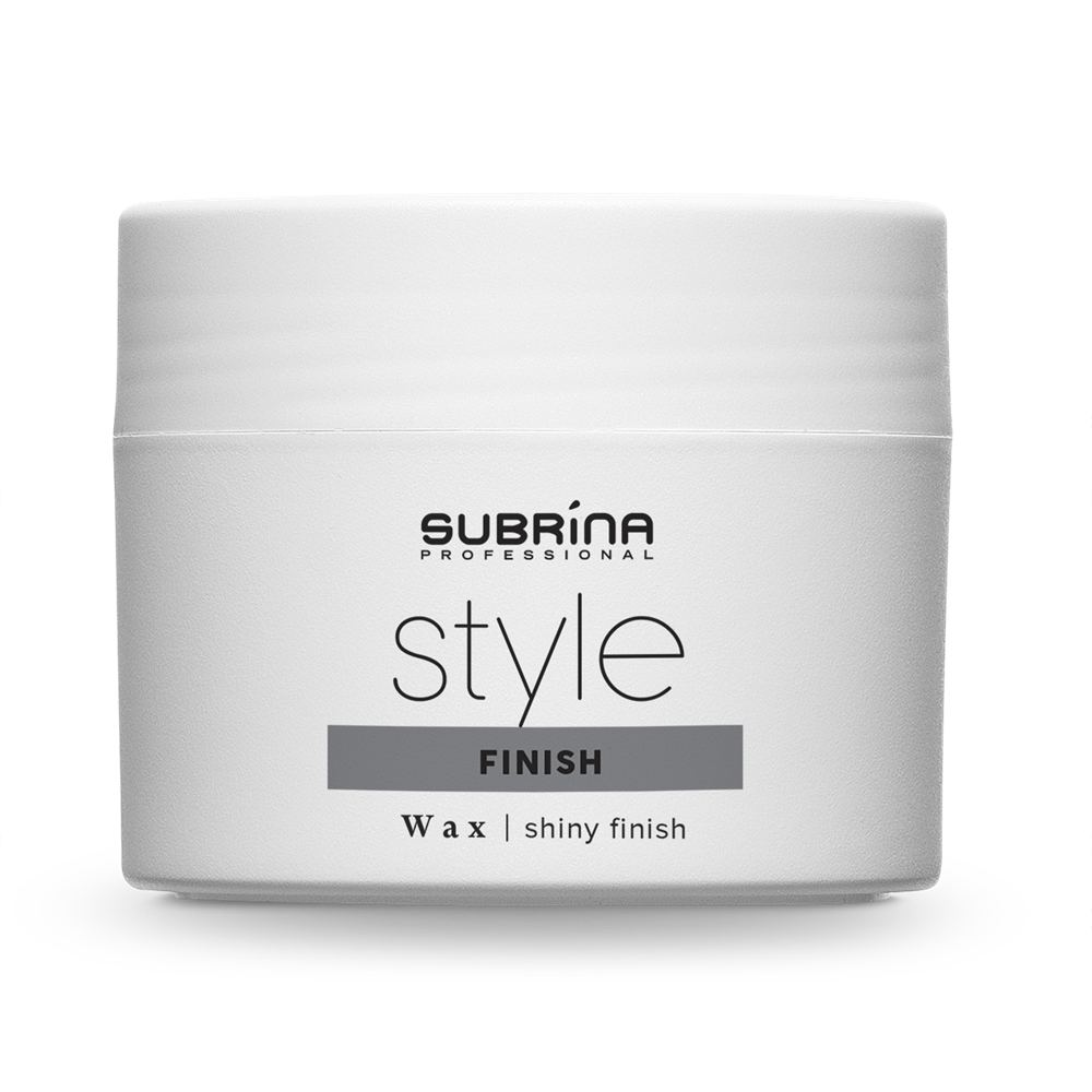 Subrina Professional, Style Finish, Hair Styling Wax, Shiny Finish, Flexible Hold, 100 ml - Feel You