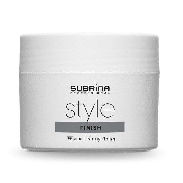 Subrina Professional, Style Finish, Hair Styling Wax, Shiny Finish, Flexible Hold, 100 ml - Feel You