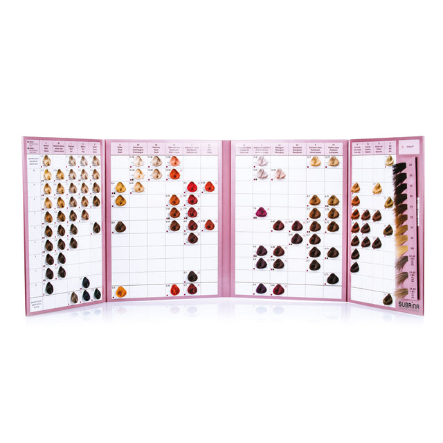 Subrina Professional, Subrina Professional, Hair Colour Chart - Feel You