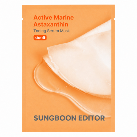 Sungboon Editor - Active Marine Astaxanthin Toning Serum, 1 Sheet - Feel You