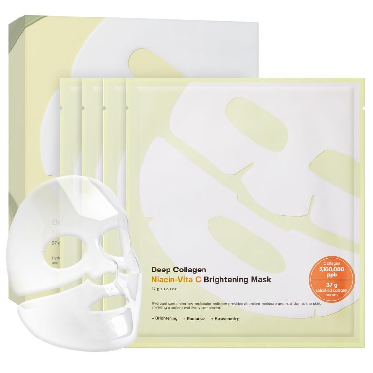 Sungboon Editor - Deep Collagen Niacin-Vita C Brightening Mask - 37g x 4pcs - Feel You