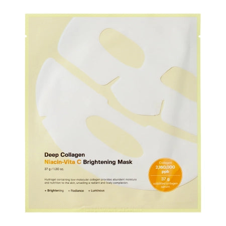 Sungboon Editor - Deep Collagen Niacin Vita C Brightening Mask - Brightening Hydrogel Face Mask - 1pc/37g - Feel You