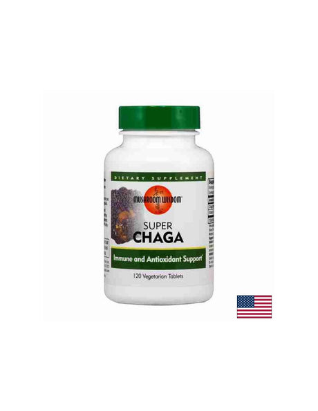 Super Chaga / Супер чага, 120 таблетки Natural Factors - Feel You