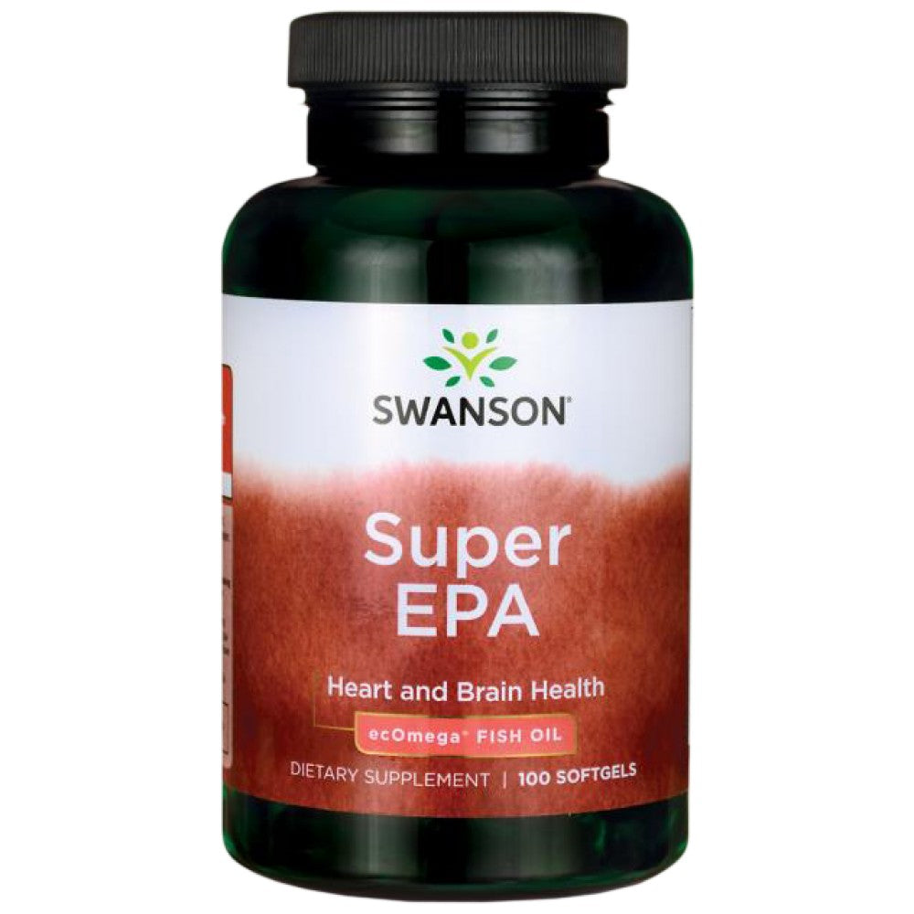 Super EPA ecOmega Fish Oil 100 Гел капсули - Feel You