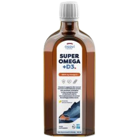 Super Omega Liquid + D3 2900 mg - 250 мл - Feel You