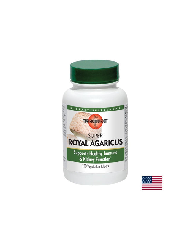 Super Royal Agaricus - Супер агарикус, 120 таблетки Natural Factors - Feel You