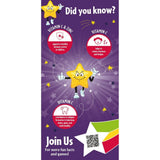 Super Stars Immune Support /Имунна формула за деца 60 дъвчащи таблетки, Natures Aid - Feel You