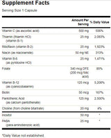 Super Stress Vitamin B-Complex with Vitamin C - 100 капсули - Feel You