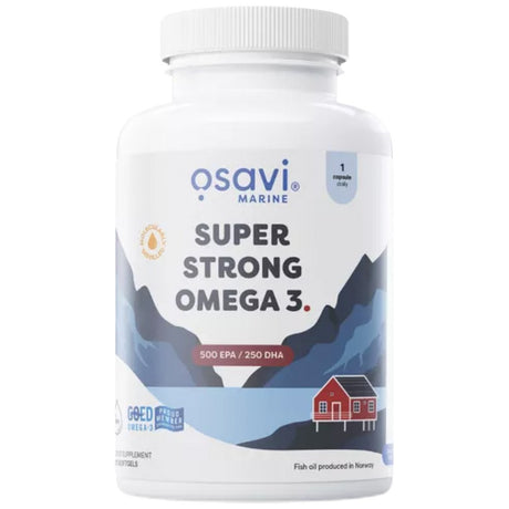 Super Strong Omega 3 | 500 EPA / 250 DHA - 120 Гел капсули - Feel You