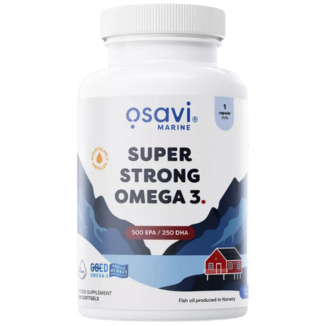 Super Strong Omega 3 | 500 EPA / 250 DHA - 90 Гел капсули - Feel You