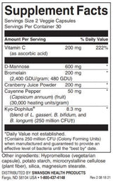 Supplement for Urinary Tract Health - 60 капсули - Feel You