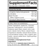 Swanson Beet Root No Plus Fast Acting Chewable Tablets for Cardiovascular Health 60 Chewables - Feel You
