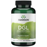 Swanson DGL Deglycyrrhizinated Licorice Root Extract Chewable Tablets 385 mg per Tablet 180 Count - Feel You