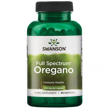 Swanson Full Spectrum Oregano Immune Support 450 Mg Per Capsule 90 Capsules Herbal Supplement - Feel You