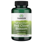Swanson Full Spectrum Red Clover Blossom Womens Health Herbal Supplement 430 mg Per Capsule 90 Capsules - Feel You