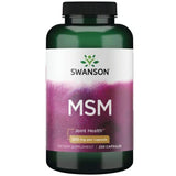 Swanson MSM 500 Mg Per Capsule Joint Health Dietary Supplement 250 Capsules For Joint Support - Feel You